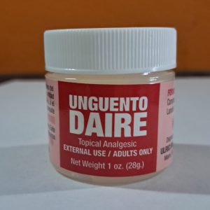 47- U104 10335- 10124 UNGUENTO D'AIRE 1OZ - 12/CS
